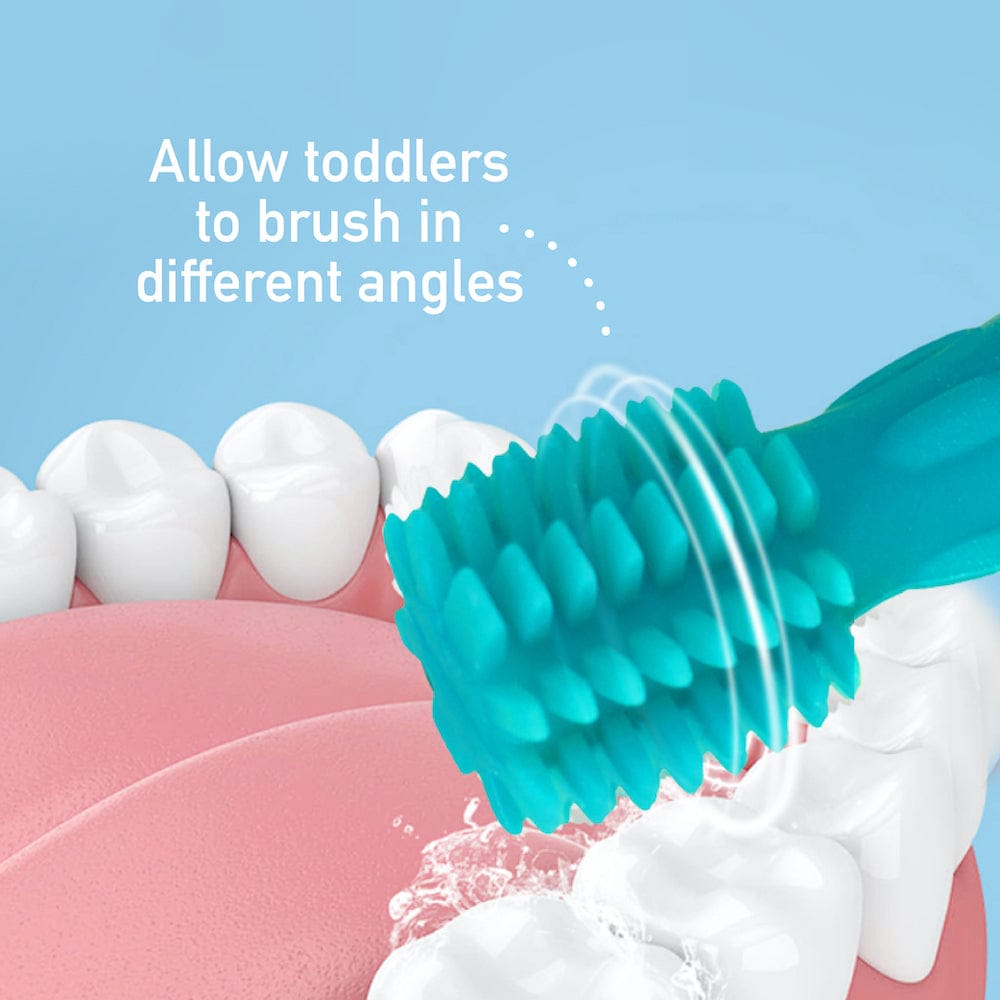 Marcus & Marcus Self Training 360° Silicone Toddler Toothbrush Marcus & Marcus Self Training 360° Silicone Toddler Toothbrush 