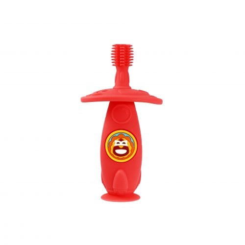 Marcus & Marcus Self Training 360° Silicone Toddler Toothbrush Marcus Red Lion MNMRC12-LN