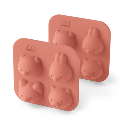 Monbento Silifriends Animal-shaped Silicone Moulds, Set of 2 Monbento Silifriends Animal-shaped Silicone Moulds, Set of 2 