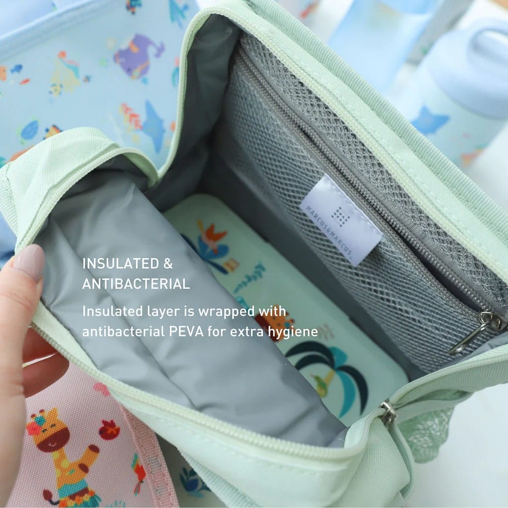 Marcus & Marcus Foldable Insulated Lunch Bag Marcus & Marcus Foldable Insulated Lunch Bag 