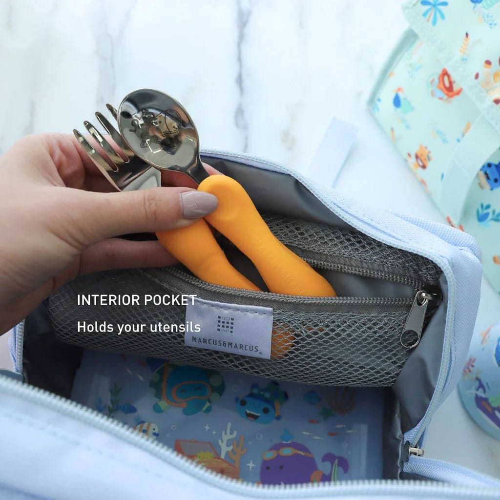 Marcus & Marcus Foldable Insulated Lunch Bag Marcus & Marcus Foldable Insulated Lunch Bag 