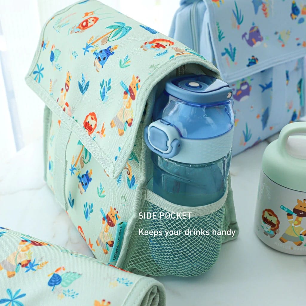 Marcus & Marcus Foldable Insulated Lunch Bag Marcus & Marcus Foldable Insulated Lunch Bag 