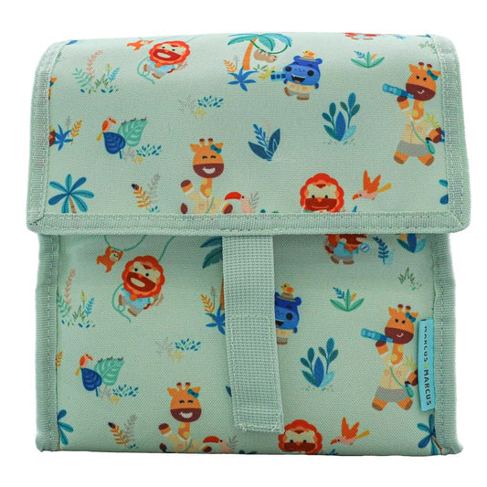 Marcus & Marcus Foldable Insulated Lunch Bag Jungle Mint MNMKD47-GN