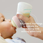 Marcus & Marcus Silicone Angled Feeding Bottle & Spoon Marcus & Marcus Silicone Angled Feeding Bottle & Spoon 