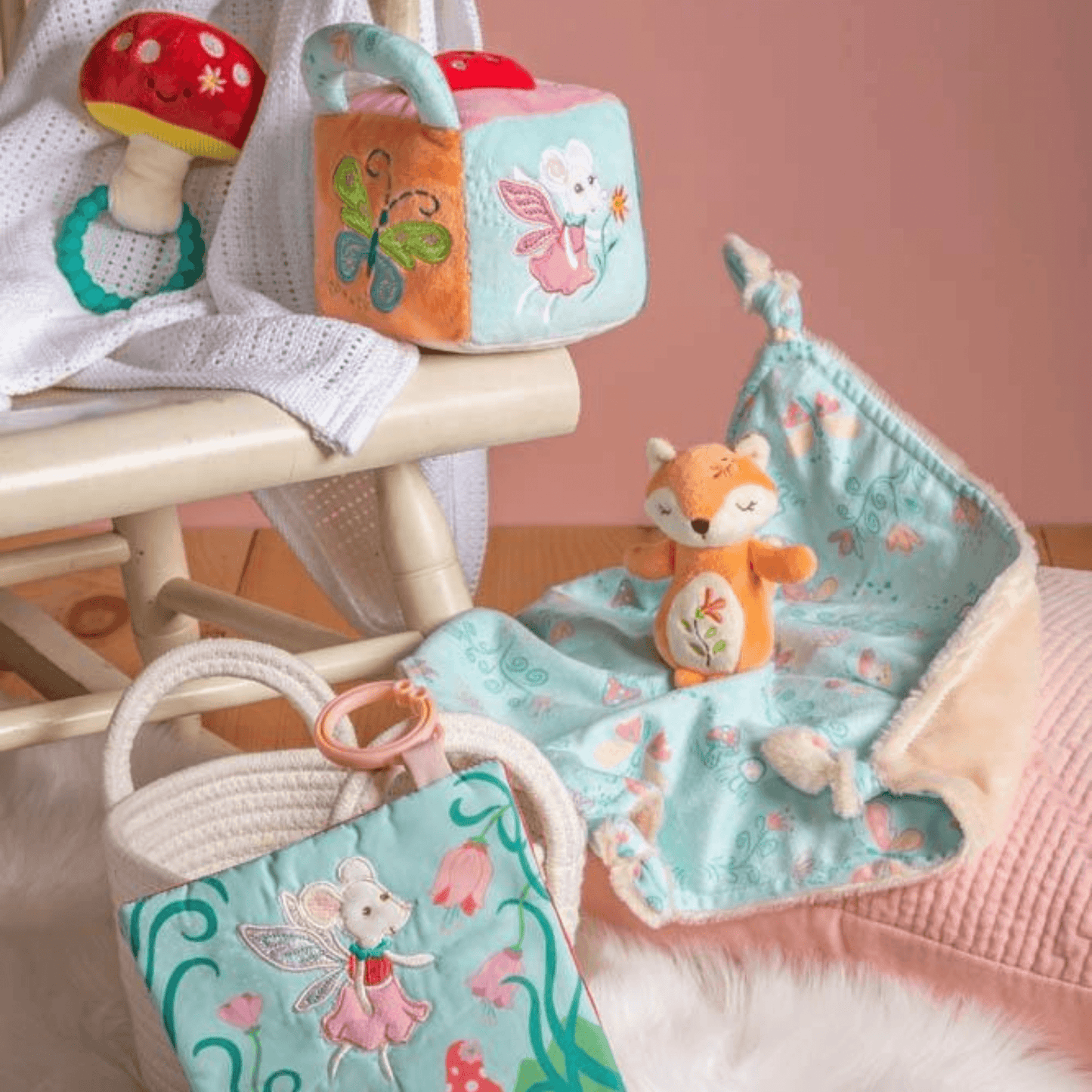 Mary Meyer Fairyland Fox Character Blanket Mary Meyer Fairyland Fox Character Blanket 