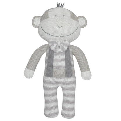 Living Textiles Max The Monkey Knitted Toy Living Textiles Max The Monkey Knitted Toy 