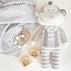 Living Textiles Max The Monkey Knitted Toy Living Textiles Max The Monkey Knitted Toy 