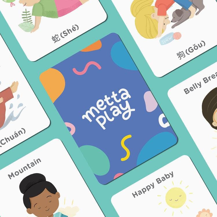 Metta Play Bilingual Kids Yoga Flash Cards Metta Play Bilingual Kids Yoga Flash Cards 