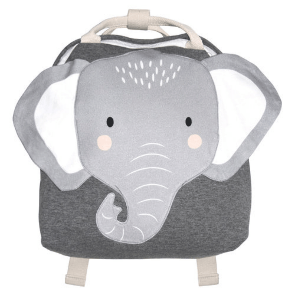 Mister Fly 100% Cotton Jersey Toddler Animal Backpack Elephant MFLY326