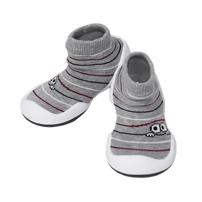 Komuello Mummy Baby Rubber Sole Sock Shoes Komuello Mummy Baby Rubber Sole Sock Shoes 