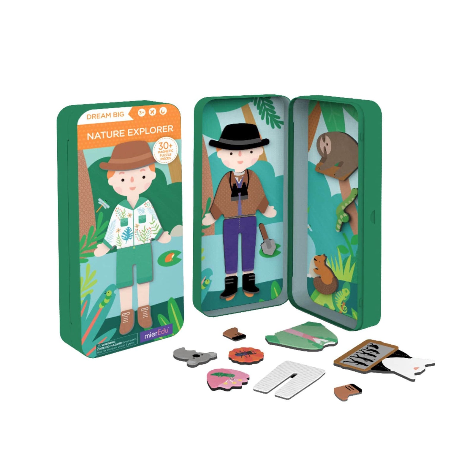 mierEdu Dream Big Nature Explorers Magnetic Puzzle Box mierEdu Dream Big Nature Explorers Magnetic Puzzle Box 