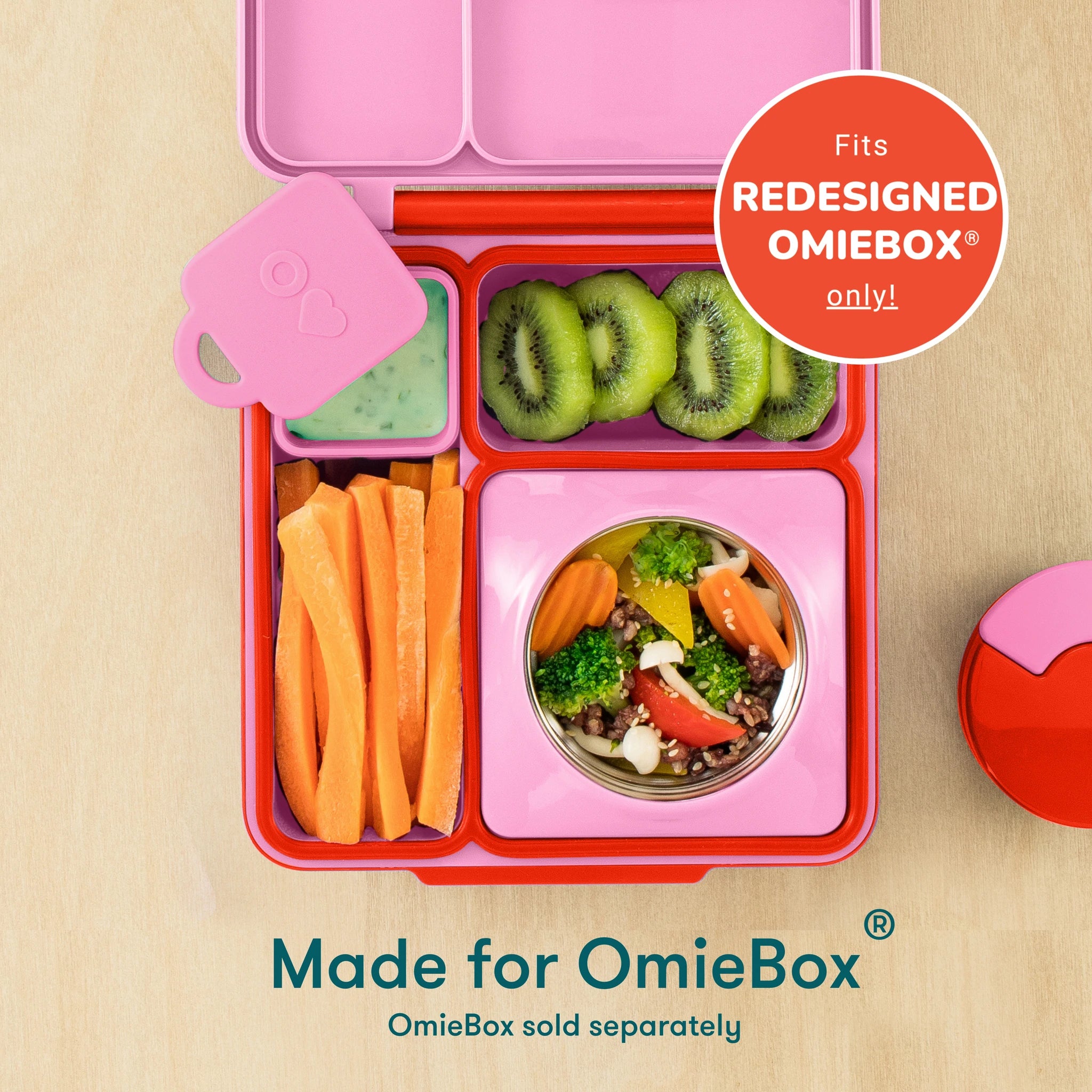 Omie Silicone Dip Containers for OmieBox V2, Set of 2 Omie Silicone Dip Containers for OmieBox V2, Set of 2 
