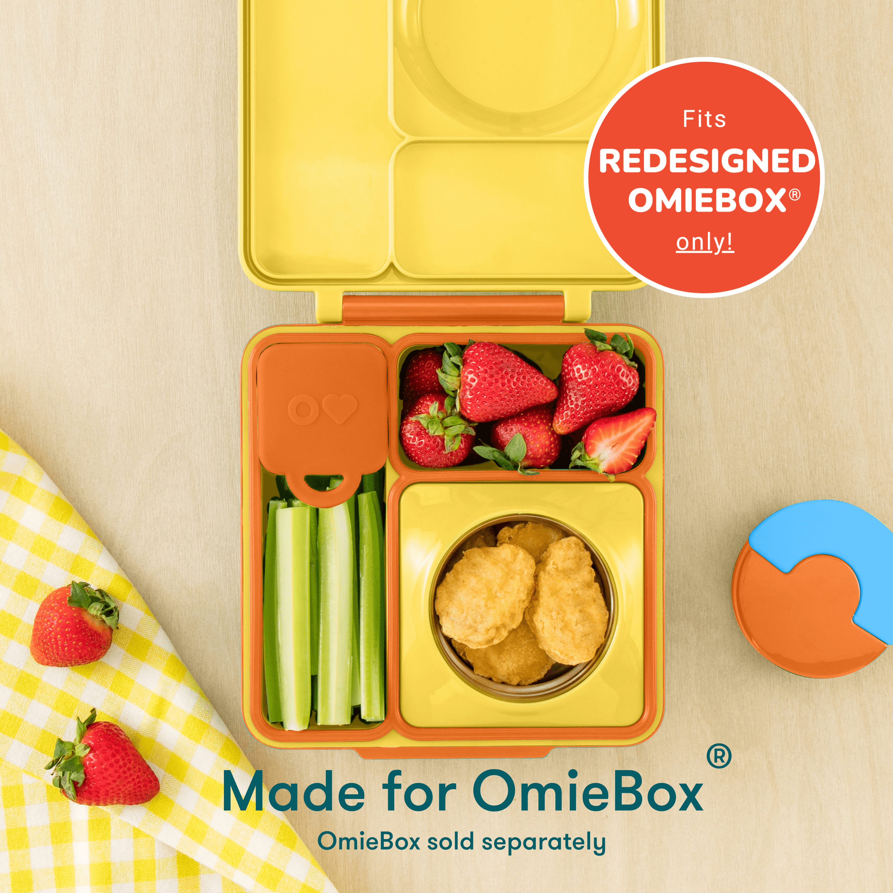 Omie Silicone Dip Containers for OmieBox V2, Set of 2 Omie Silicone Dip Containers for OmieBox V2, Set of 2 