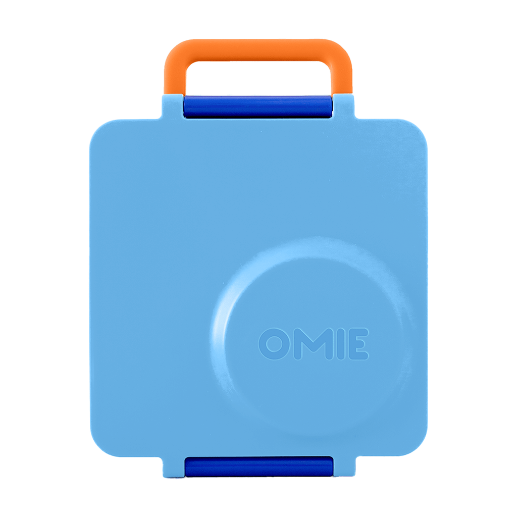 OmieBox V2 Kids Thermos-Insulated Hot & Cold Bento Box for Kids Blue Sky OML-OBV2-66FCO5-BLU