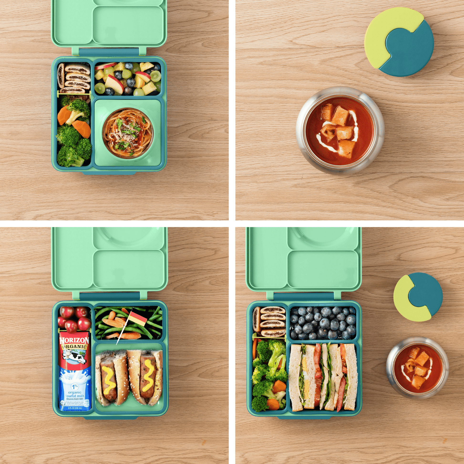 OmieBox V2 Kids Thermos-Insulated Hot & Cold Bento Box for Kids OmieBox V2 Kids Thermos-Insulated Hot & Cold Bento Box for Kids 