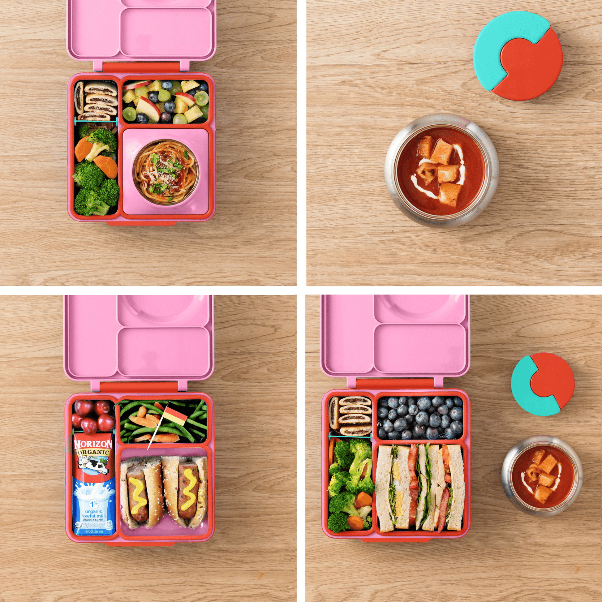 OmieBox V2 Kids Thermos-Insulated Hot & Cold Bento Box for Kids OmieBox V2 Kids Thermos-Insulated Hot & Cold Bento Box for Kids 