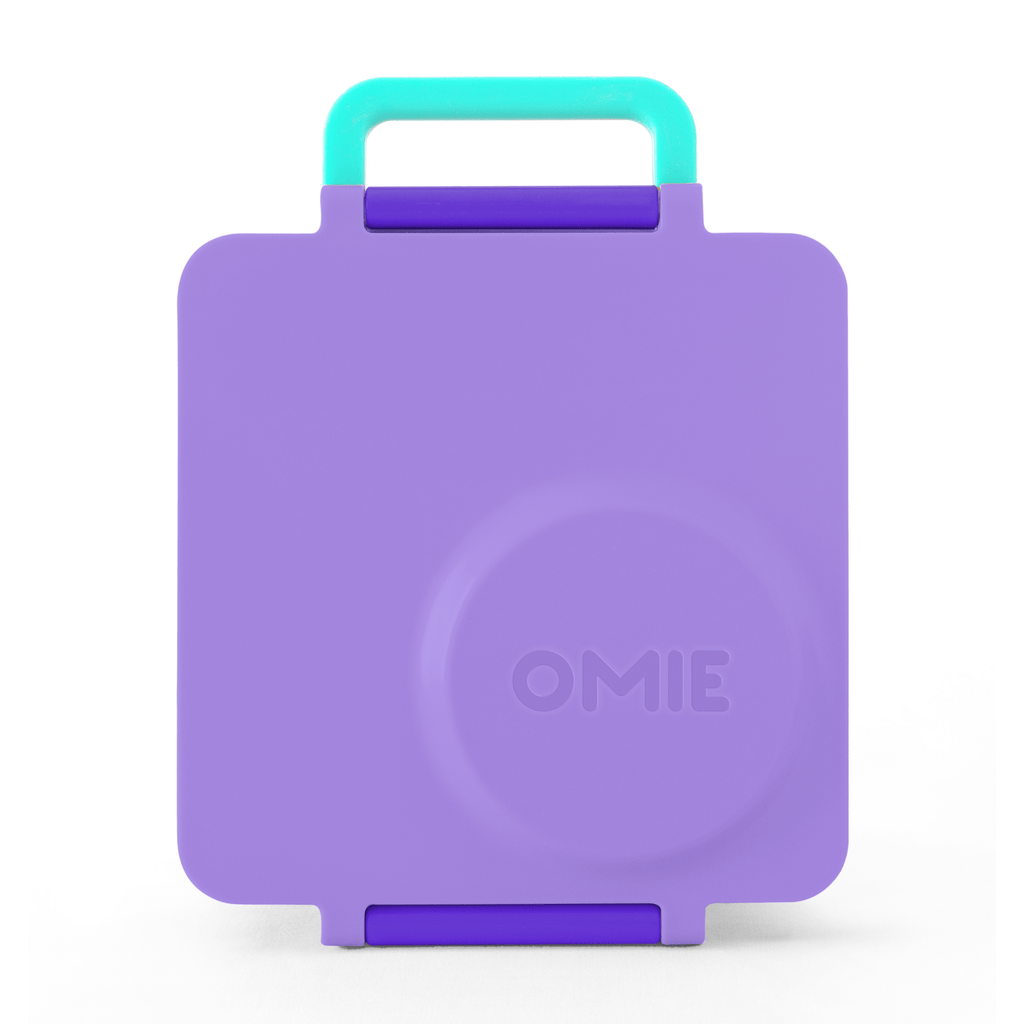 OmieBox V2 Kids Thermos-Insulated Hot & Cold Bento Box for Kids Purple Plum OML-OBV2-66FCO8-PP