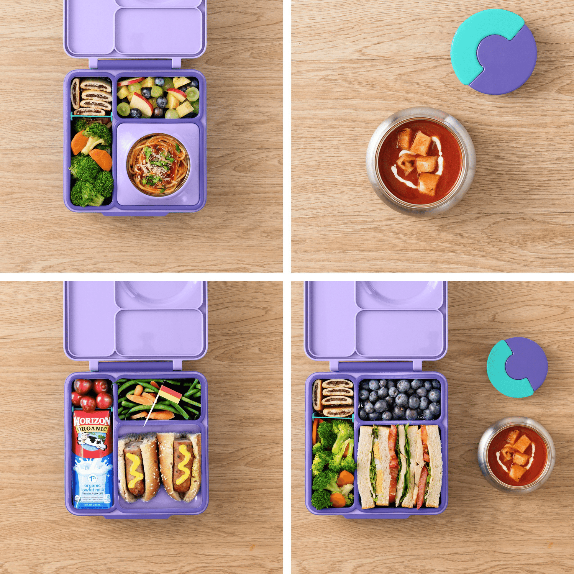 OmieBox V2 Kids Thermos-Insulated Hot & Cold Bento Box for Kids OmieBox V2 Kids Thermos-Insulated Hot & Cold Bento Box for Kids 