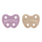 Hevea Natural Rubber Pacifier Round 3-36 Months Two-pack Hevea Natural Rubber Pacifier Round 3-36 Months Two-pack 