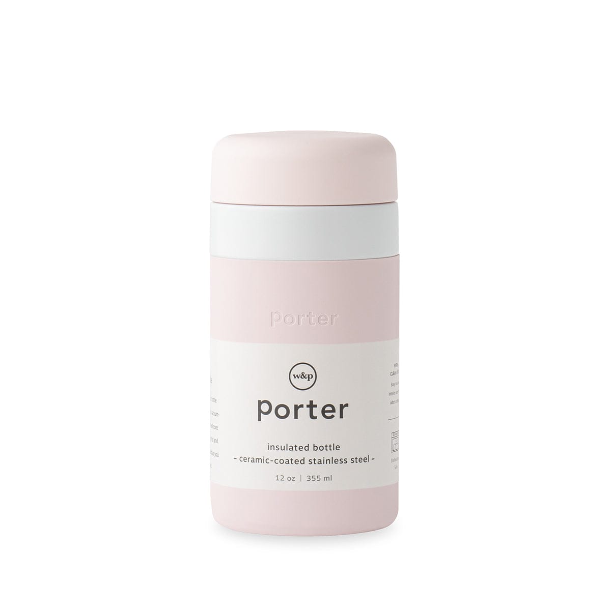 W&P Porter Insulated Ceramic Stainless Steel Bottle 355ml W&P Porter Insulated Ceramic Stainless Steel Bottle 355ml 