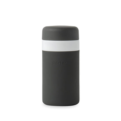 W&P Porter Insulated Ceramic Stainless Steel Bottle 355ml Charcoal WP-PCB-CH