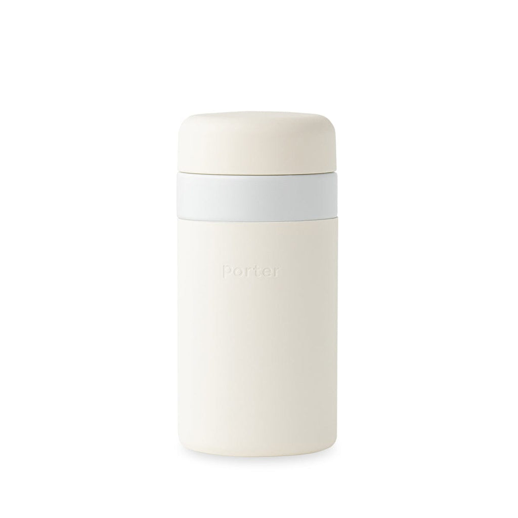 W&P Porter Insulated Ceramic Stainless Steel Bottle 355ml Cream WP-PCB-CM
