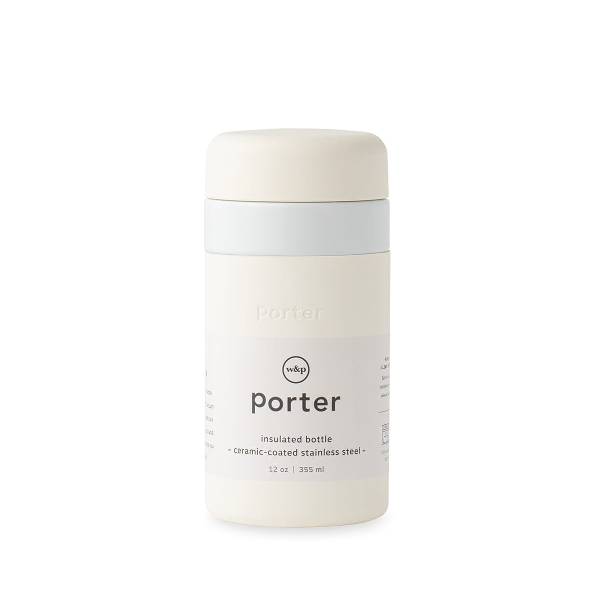 W&P Porter Insulated Ceramic Stainless Steel Bottle 355ml W&P Porter Insulated Ceramic Stainless Steel Bottle 355ml 