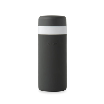 W&P Porter Insulated Ceramic Stainless Steel Bottle 475ml Charcoal WP-PCBL-CH
