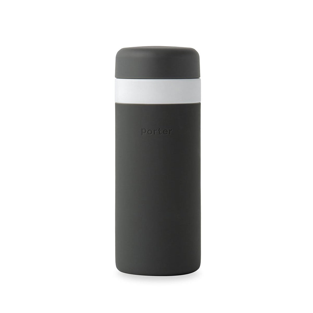 W&P Porter Insulated Ceramic Stainless Steel Bottle 475ml Charcoal WP-PCBL-CH