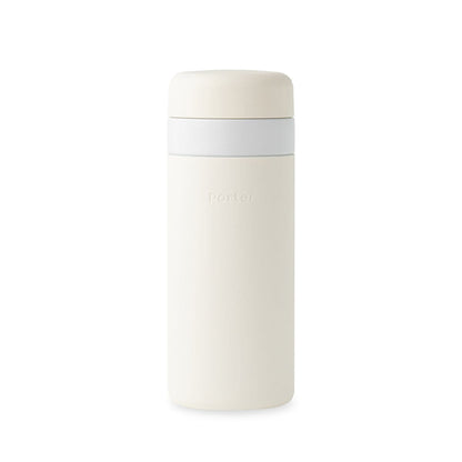 W&P Porter Insulated Ceramic Stainless Steel Bottle 475ml Cream WP-PCBL-CM