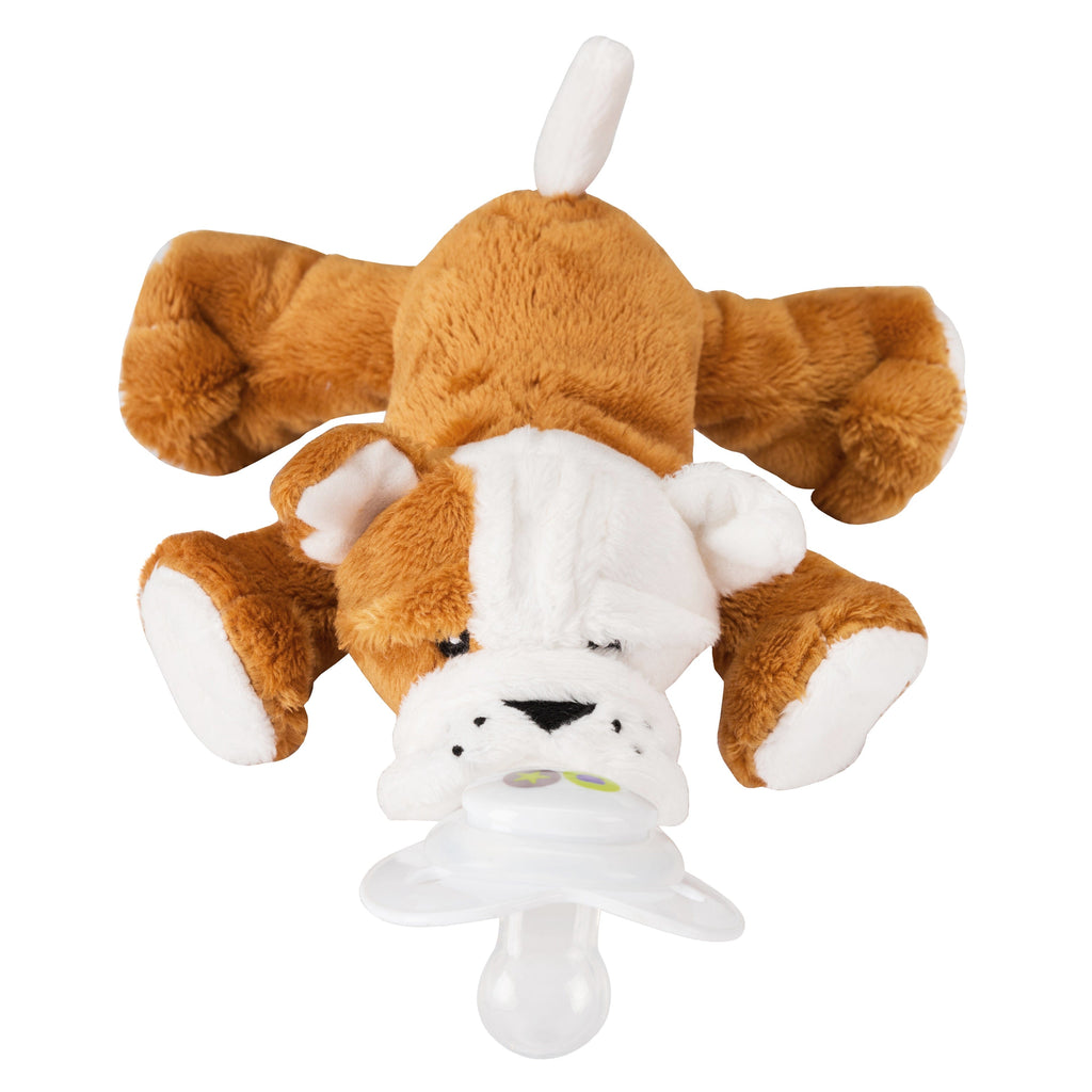 Nookums Paci-Plushies® Shakies - Barkley Bull Dog Nookums Paci-Plushies® Shakies - Barkley Bull Dog 