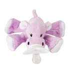 Nookums Paci-Plushies® Shakies - Happy Hippo Nookums Paci-Plushies® Shakies - Happy Hippo 