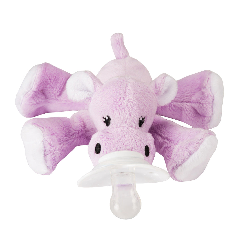 Nookums Paci-Plushies® Shakies - Happy Hippo Nookums Paci-Plushies® Shakies - Happy Hippo 