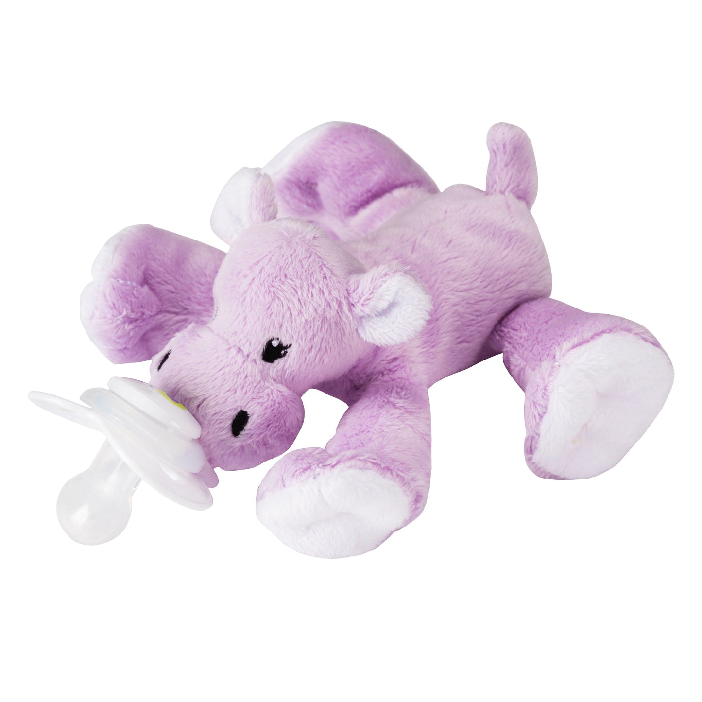 Nookums Paci-Plushies® Shakies - Happy Hippo Nookums Paci-Plushies® Shakies - Happy Hippo 
