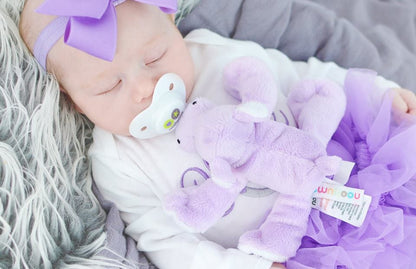 Nookums Paci-Plushies® Shakies - Happy Hippo Nookums Paci-Plushies® Shakies - Happy Hippo 