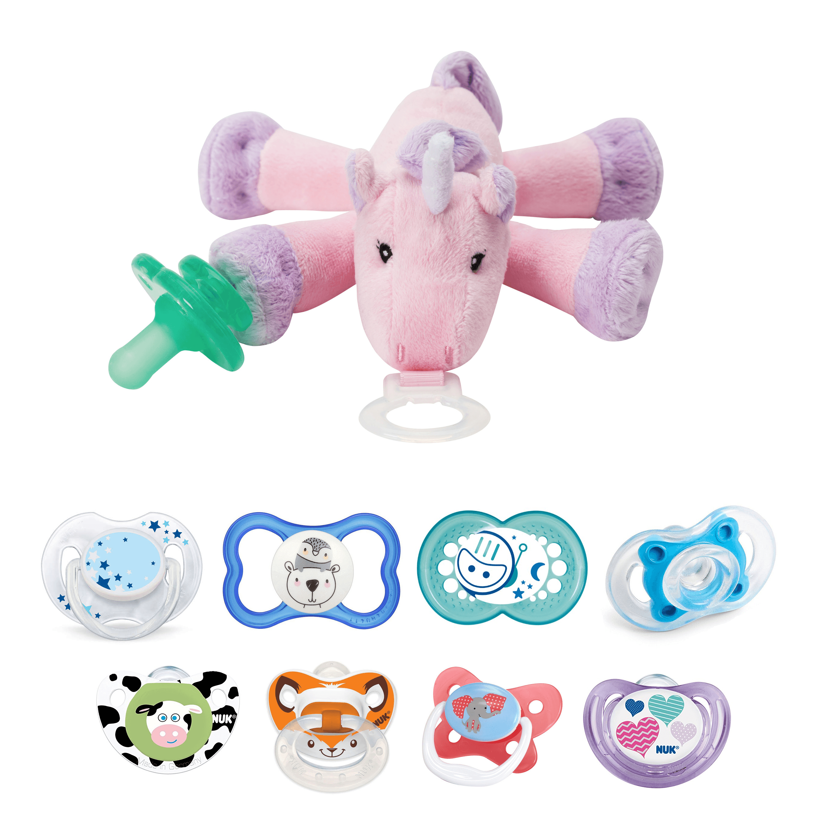 Nookums Paci-Plushies® Shakies - Unity Unicorn Nookums Paci-Plushies® Shakies - Unity Unicorn 