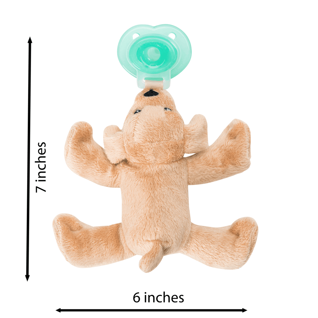 Nookums Paci-Plushies® Buddies - Rufus Puppy Nookums Paci-Plushies® Buddies - Rufus Puppy 