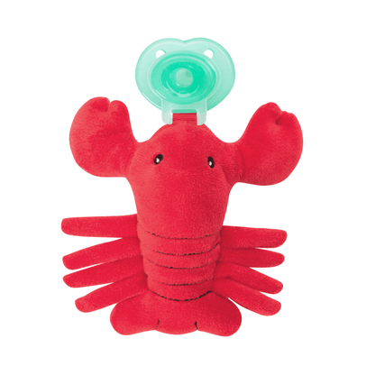 Nookums Paci-Plushies® Buddies - Lexi Lobster Nookums Paci-Plushies® Buddies - Lexi Lobster 