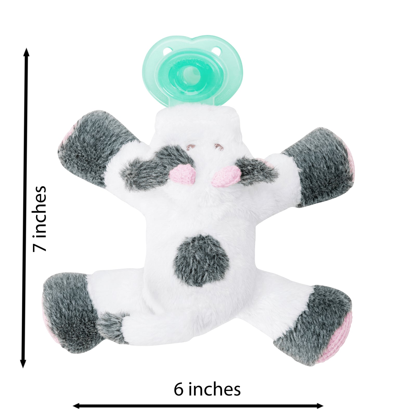 Nookums Paci-Plushies® Buddies - Cutsie Cow Nookums Paci-Plushies® Buddies - Cutsie Cow 