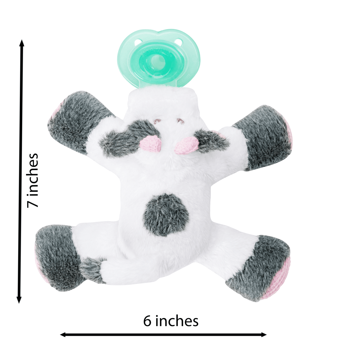 Nookums Paci-Plushies® Buddies - Cutsie Cow Nookums Paci-Plushies® Buddies - Cutsie Cow 