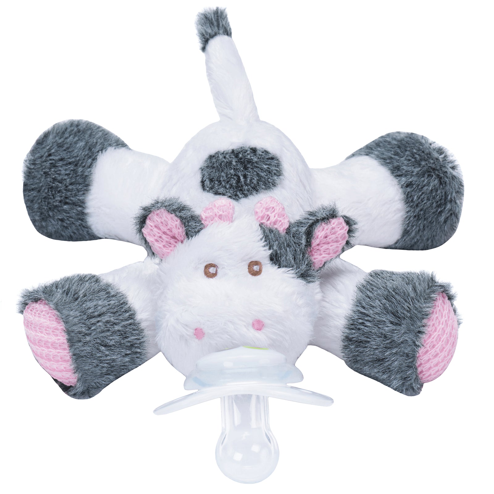 Nookums Paci-Plushies® Buddies - Cutsie Cow Nookums Paci-Plushies® Buddies - Cutsie Cow 