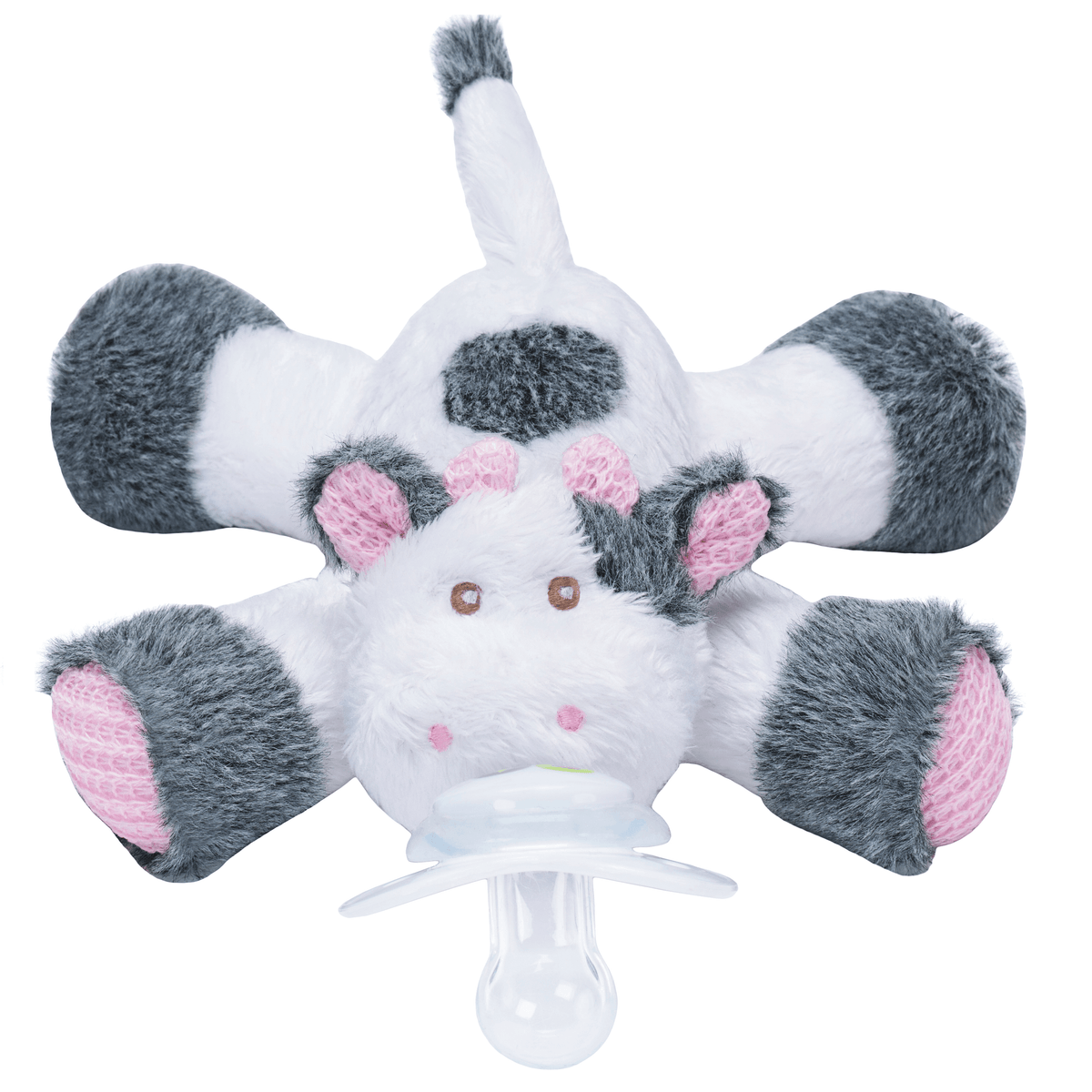 Nookums Paci-Plushies® Buddies - Cutsie Cow Nookums Paci-Plushies® Buddies - Cutsie Cow 
