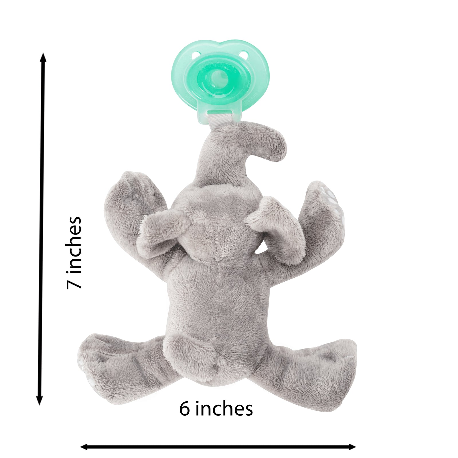 Nookums Paci-Plushies® Buddies - Ella Elephant Nookums Paci-Plushies® Buddies - Ella Elephant 