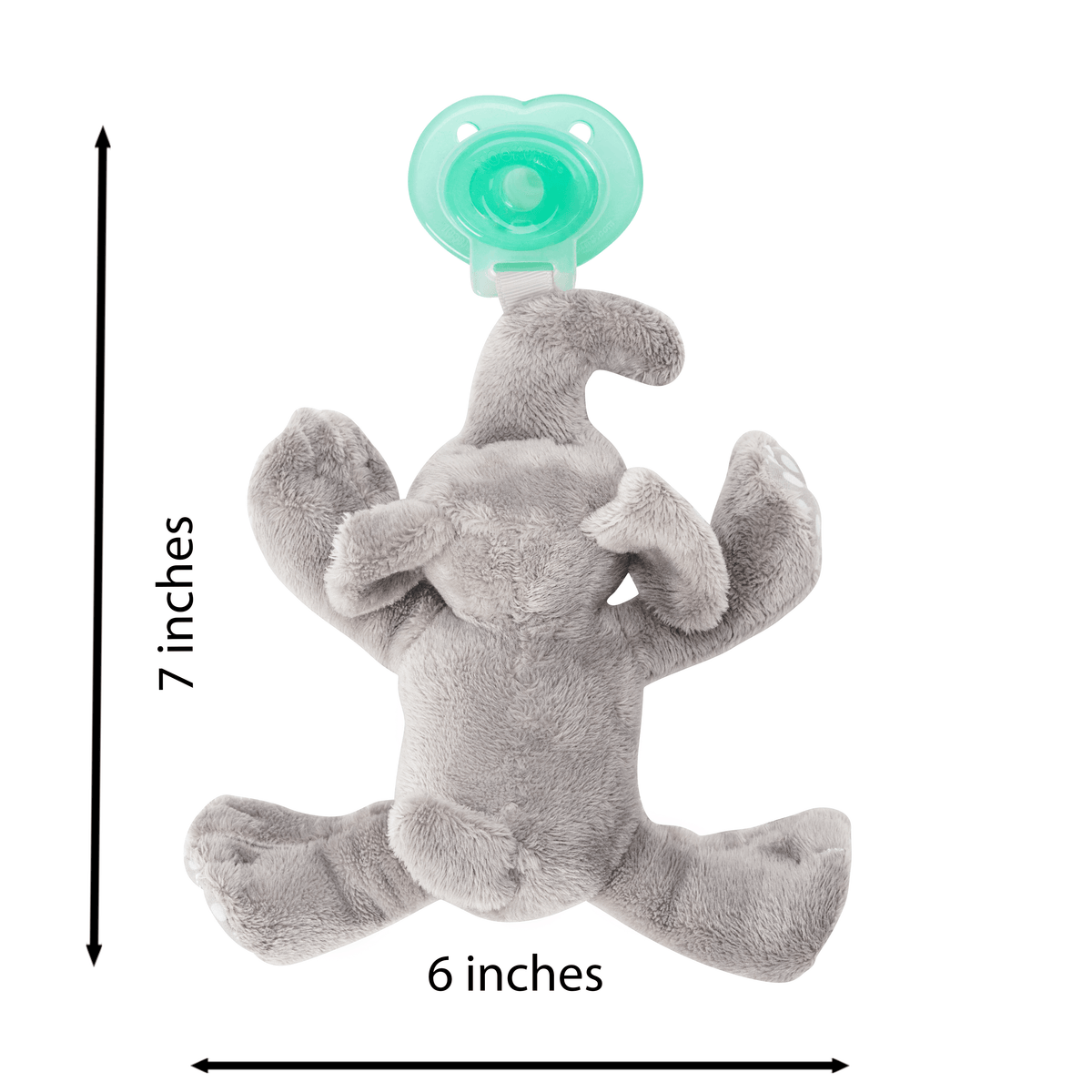 Nookums Paci-Plushies® Buddies - Ella Elephant Nookums Paci-Plushies® Buddies - Ella Elephant 