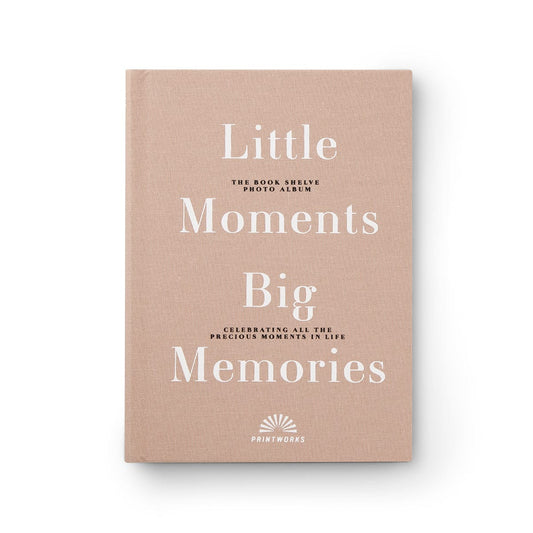 PrintWorks Little Moments Big Memories Bookshelf Photo Album PrintWorks Little Moments Big Memories Bookshelf Photo Album 
