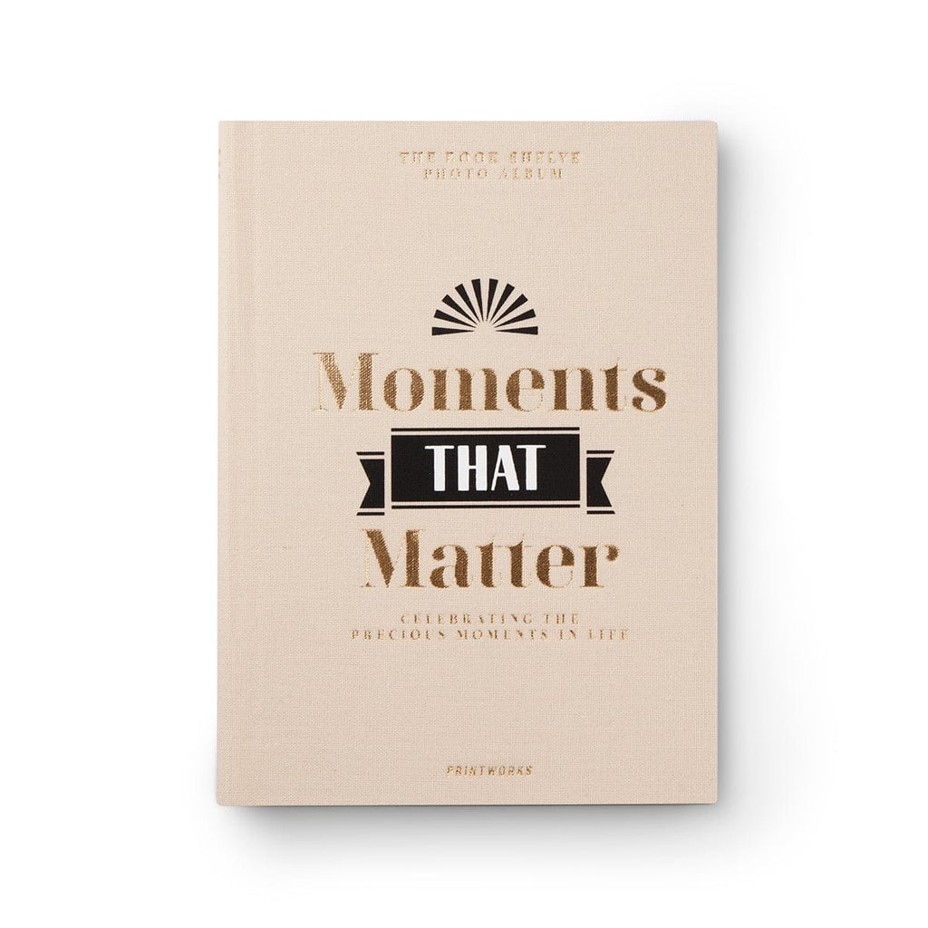 PrintWorks Moments that Matter Bookshelf Photo Album PrintWorks Moments that Matter Bookshelf Photo Album 