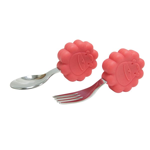 Marcus & Marcus Palm Grasp Spoon & Fork Set Marcus Red Lion MNMBB12-LN