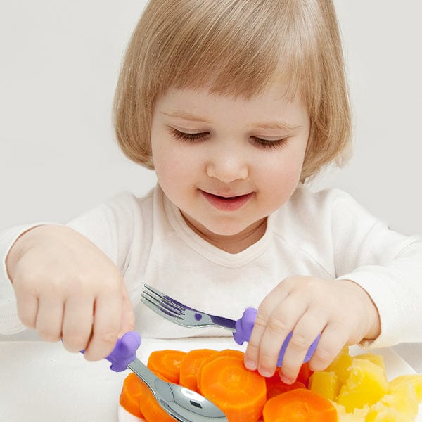 Marcus & Marcus Palm Grasp Spoon & Fork Set Marcus & Marcus Palm Grasp Spoon & Fork Set 