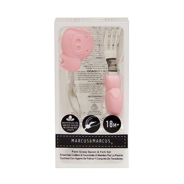 Marcus & Marcus Palm Grasp Spoon & Fork Set Marcus & Marcus Palm Grasp Spoon & Fork Set 
