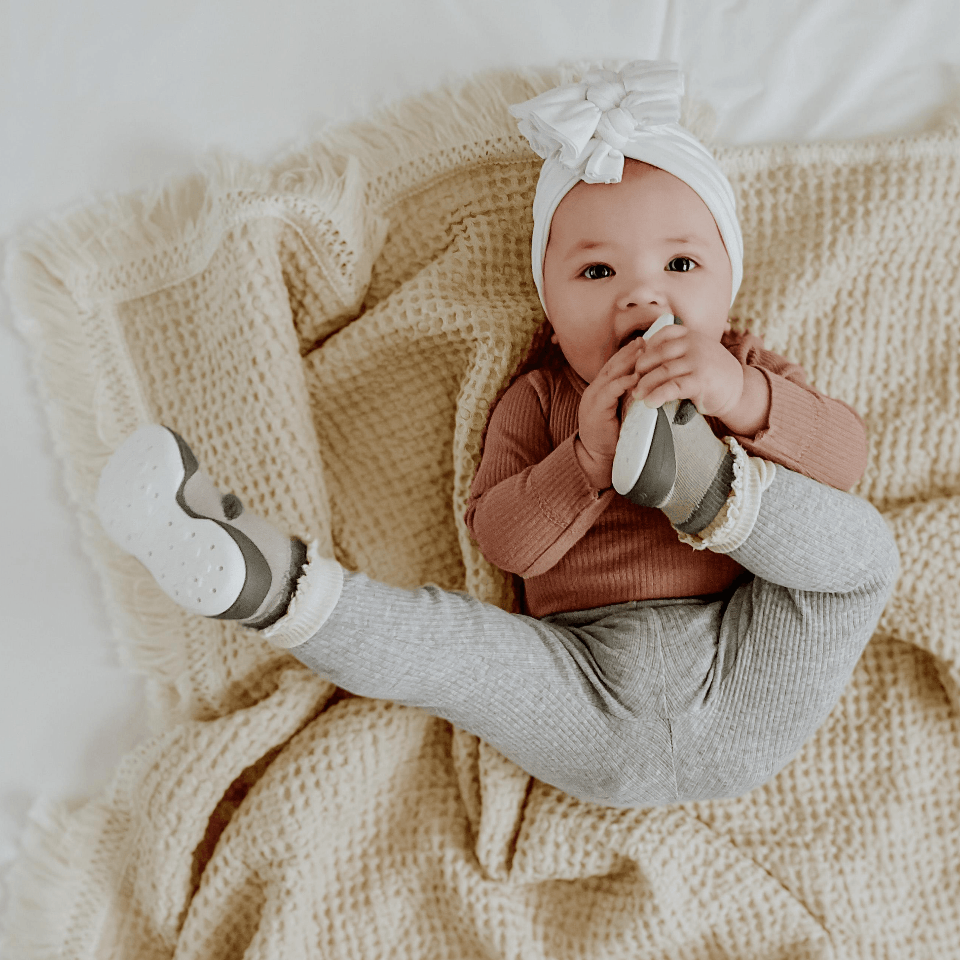 Komuello Koala Baby Rubber Sole Sock Shoes Komuello Koala Baby Rubber Sole Sock Shoes 